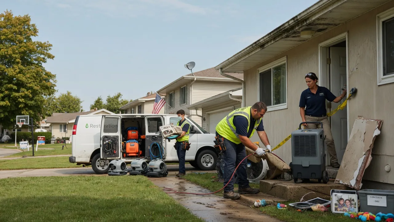 Water Damage Restoration in De Leon, TX near me